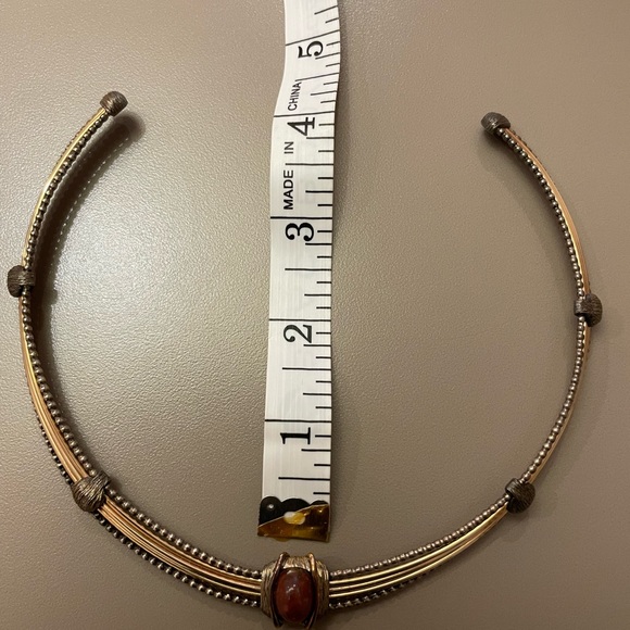 RON RIZZO Collar Necklace. 14kGF/Sterling - Picture 11 of 11